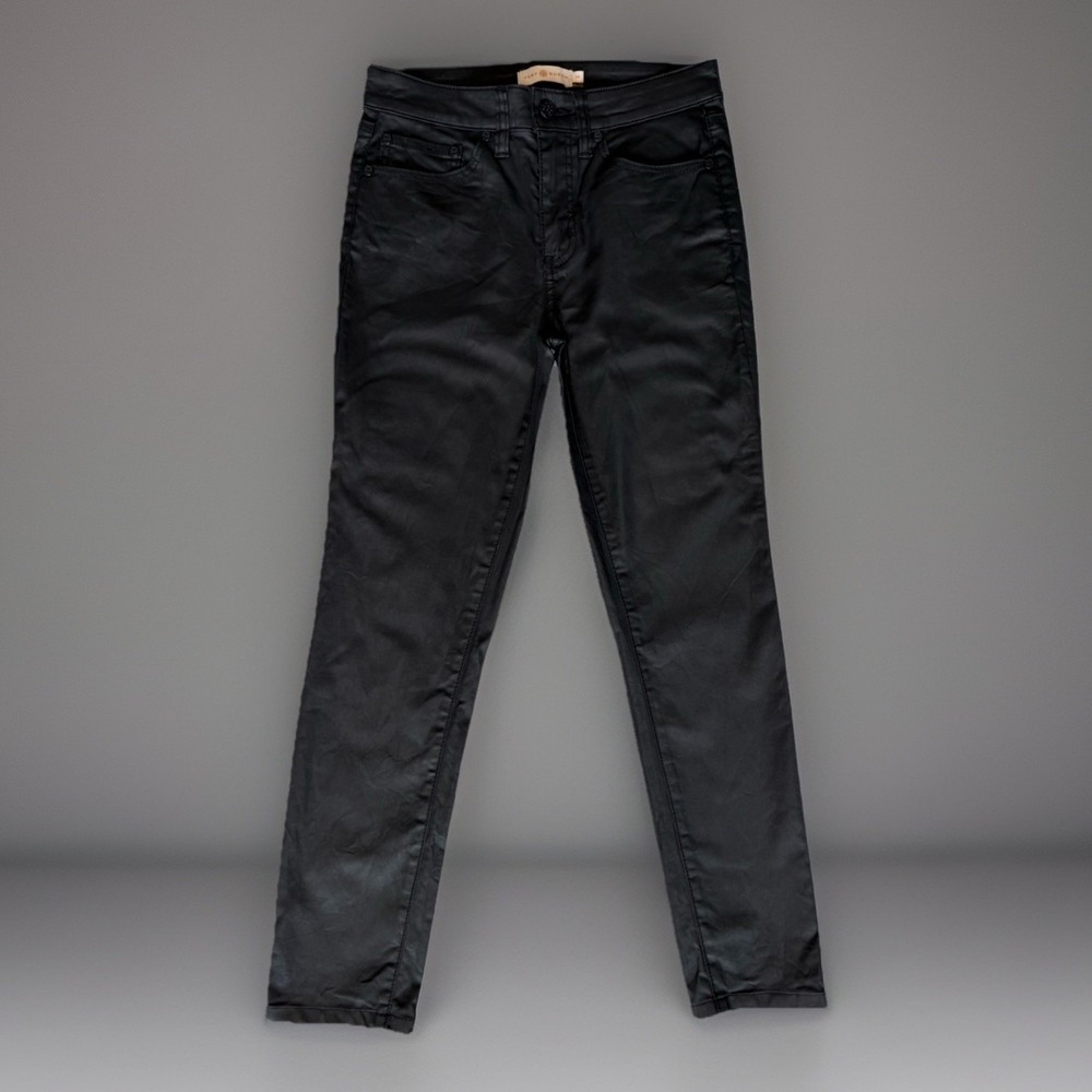 Tory‎ Burch Skinny Ankle Pants Black Women's Size 24